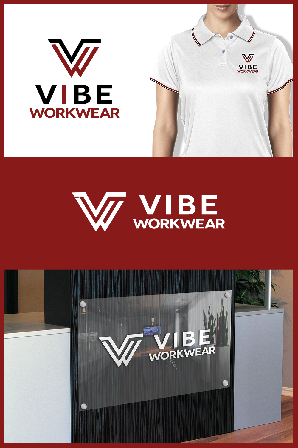 Logo-Design von rivemediadesign für Vibe Workwear Ltd. | Design #11899205