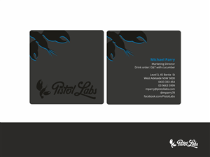 Sleek business card design for digital agency. | Business Card Design by SilviaDegioDesign