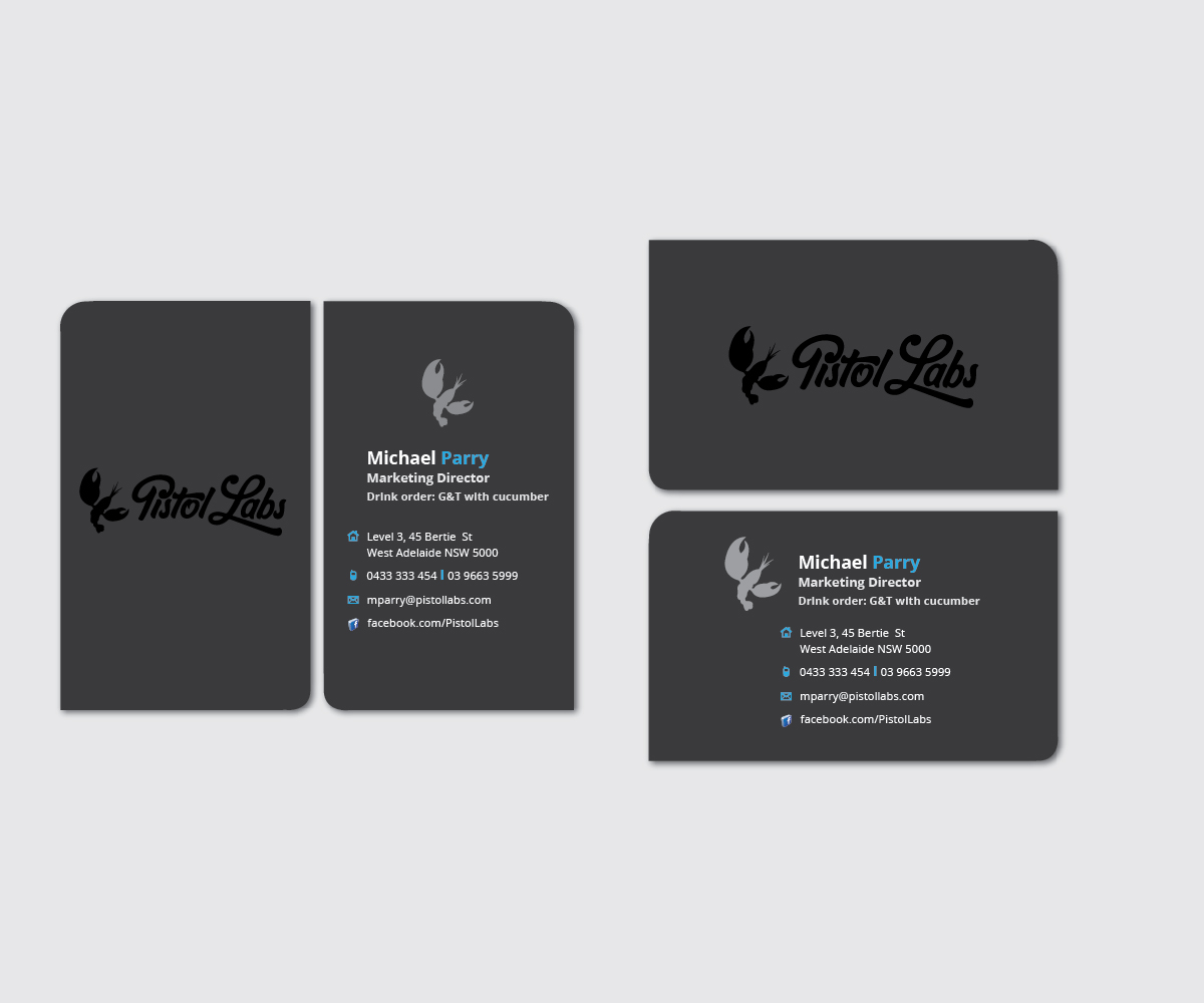 Business Card Design by Brigitte Melissa B for this project | Design #2362566