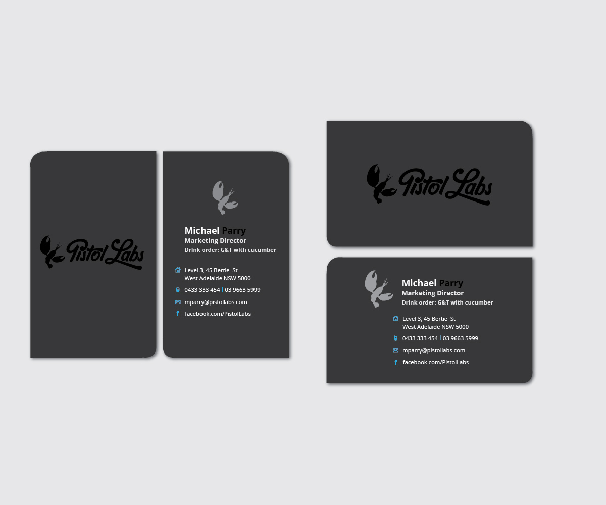 Business Card Design by Brigitte Melissa B for this project | Design #2364047