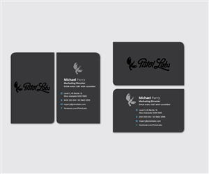 Sleek business card design for digital agency. | Business Card Design by Brigitte Melissa B