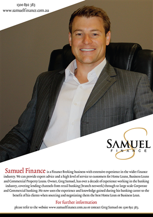 Flyer Design by Lucky Striker for Samuel Finance Pty Ltd | Design: #2408837