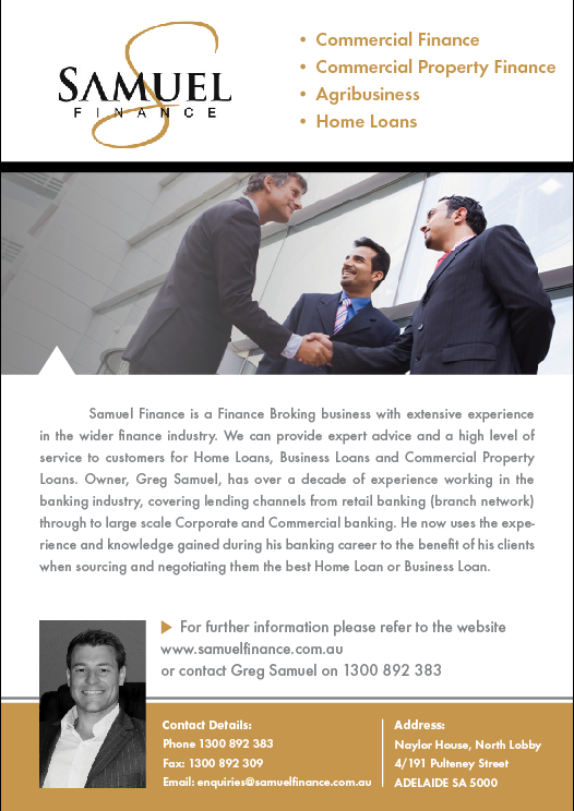Design de Flyer par Maike Geraghty D3SIGN! pour Samuel Finance Pty Ltd | Design #2419930