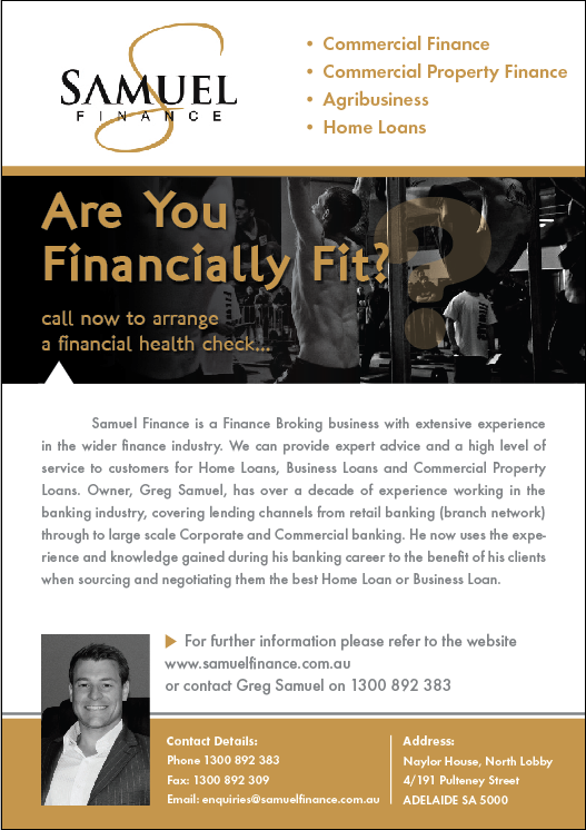 Flyer Design by Maike Geraghty D3SIGN! for Samuel Finance Pty Ltd | Design #2425260