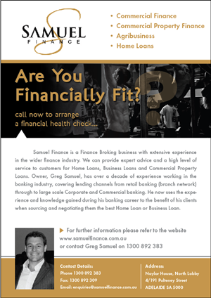Flyer Design by Maike Geraghty D3SIGN! for Samuel Finance Pty Ltd | Design: #2425260