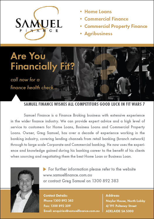 Design de Flyer par Maike Geraghty D3SIGN! pour Samuel Finance Pty Ltd | Design #2432101