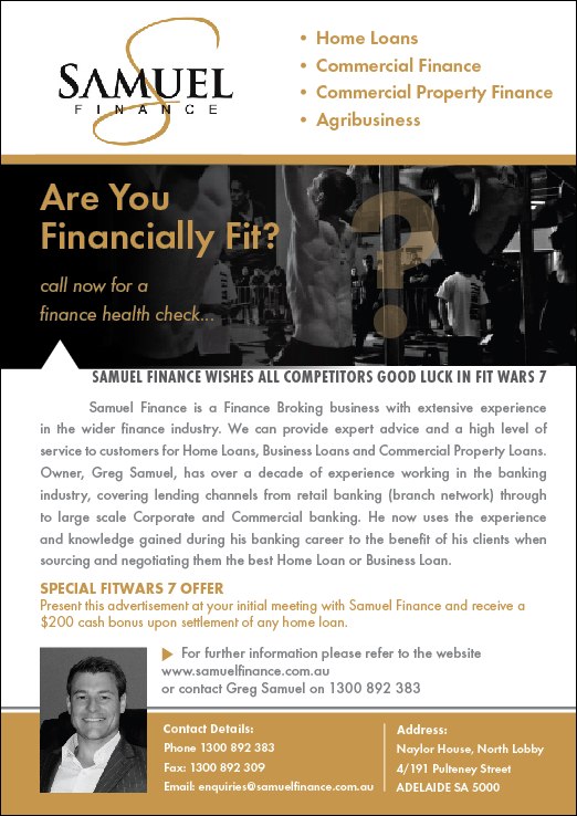 Flyer Design by Maike Geraghty D3SIGN! for Samuel Finance Pty Ltd | Design: #2449445