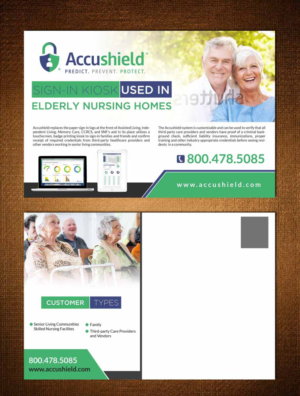 Flyer Design by creative.bugs for accushield | Design: #11879375