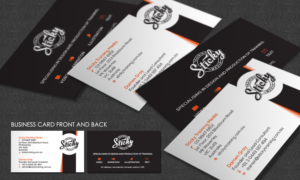 Create Sticky Training Media a card design that will stick in the mind of prospects. | Business Card Design by Achiver