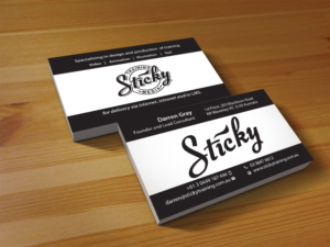 Business Card Design by Creations Box 2015 for this project | Design: #11892066