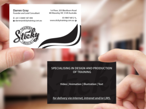 Business Card Design by Creations Box 2015 for this project | Design: #11892077