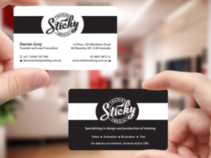 Business Card Design by Creations Box 2015 for this project | Design: #11892084