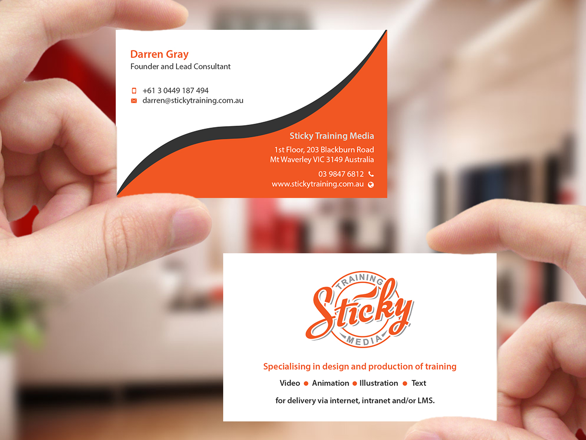 Business Card Design by Creations Box 2015 for this project | Design #11892087