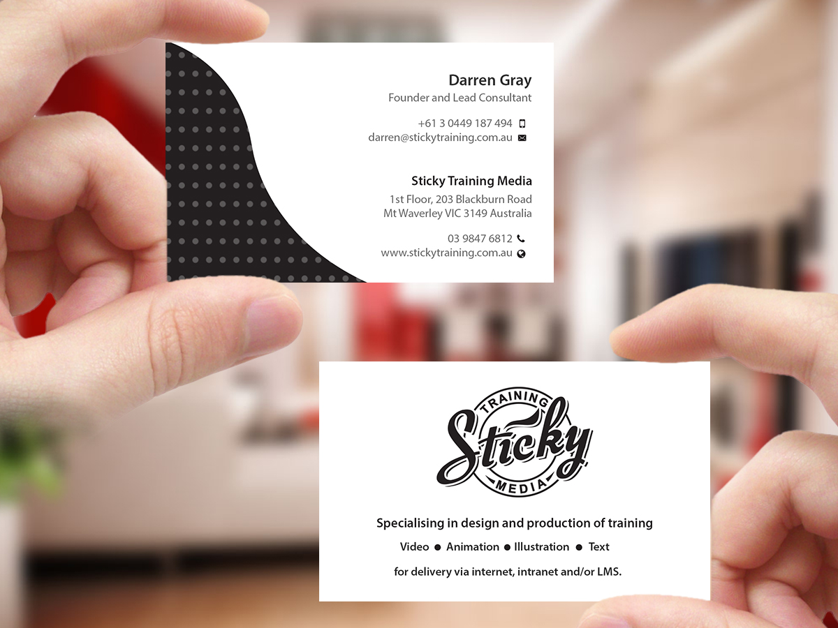 Visitenkarten-Design von Creations Box 2015 für dieses Projekt | Design #11892088