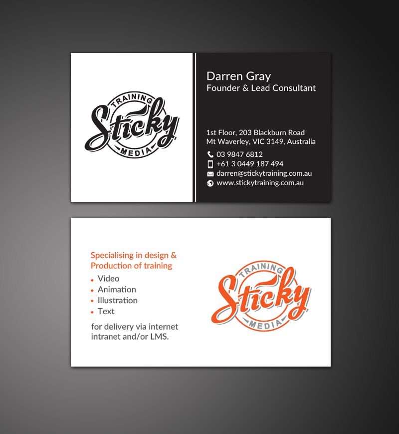 Business Card Design by chandrayaan.creative for this project | Design #11889321