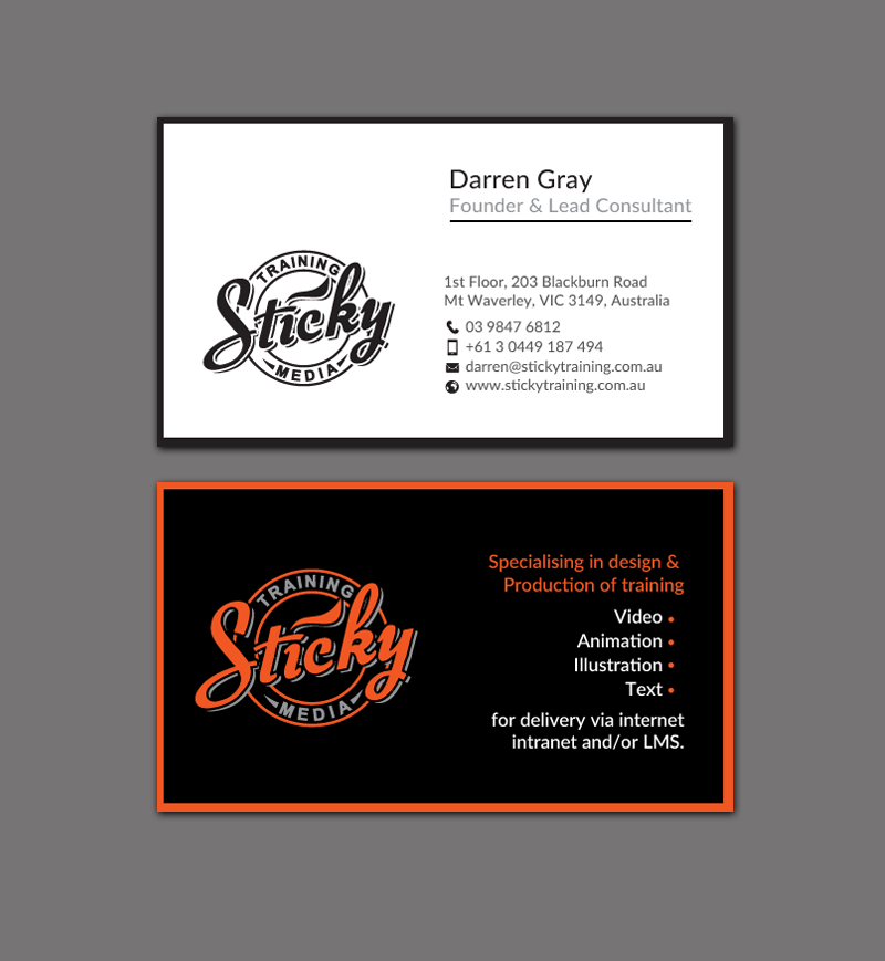 Business Card Design by chandrayaan.creative for this project | Design #11889327