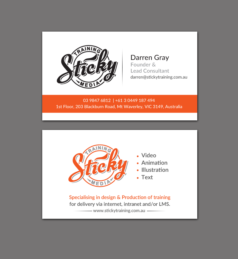 Business Card Design by chandrayaan.creative for this project | Design #11889330