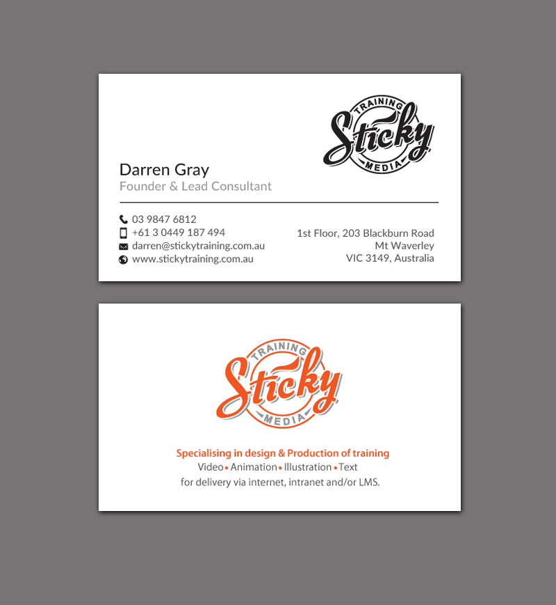 Business Card Design by chandrayaan.creative for this project | Design #11889331