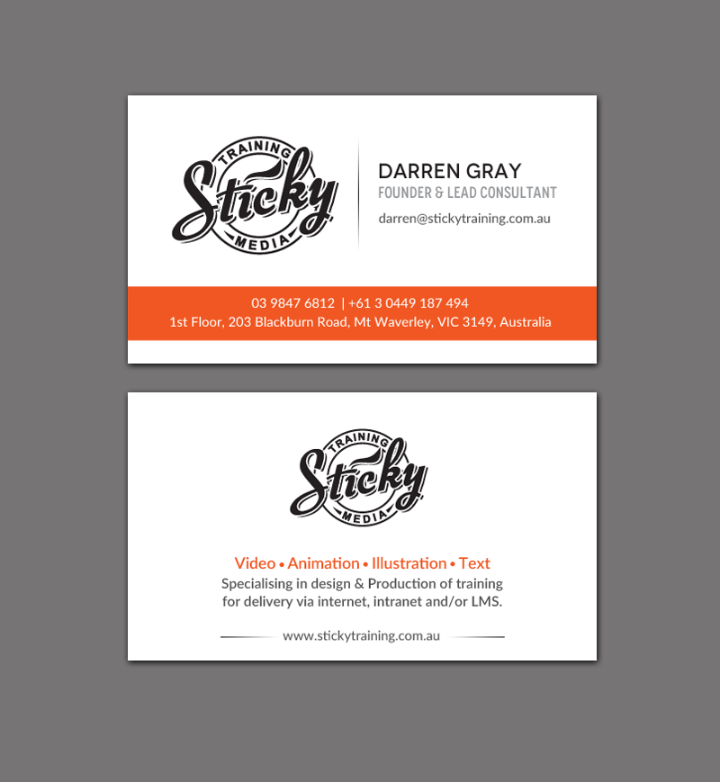 Business Card Design by chandrayaan.creative for this project | Design #11916176