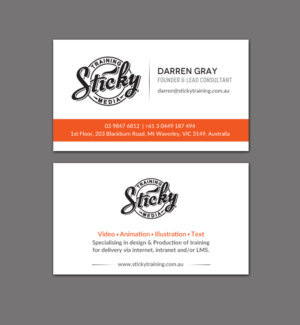 Business Card Design by chandrayaan.creative for this project | Design: #11916176