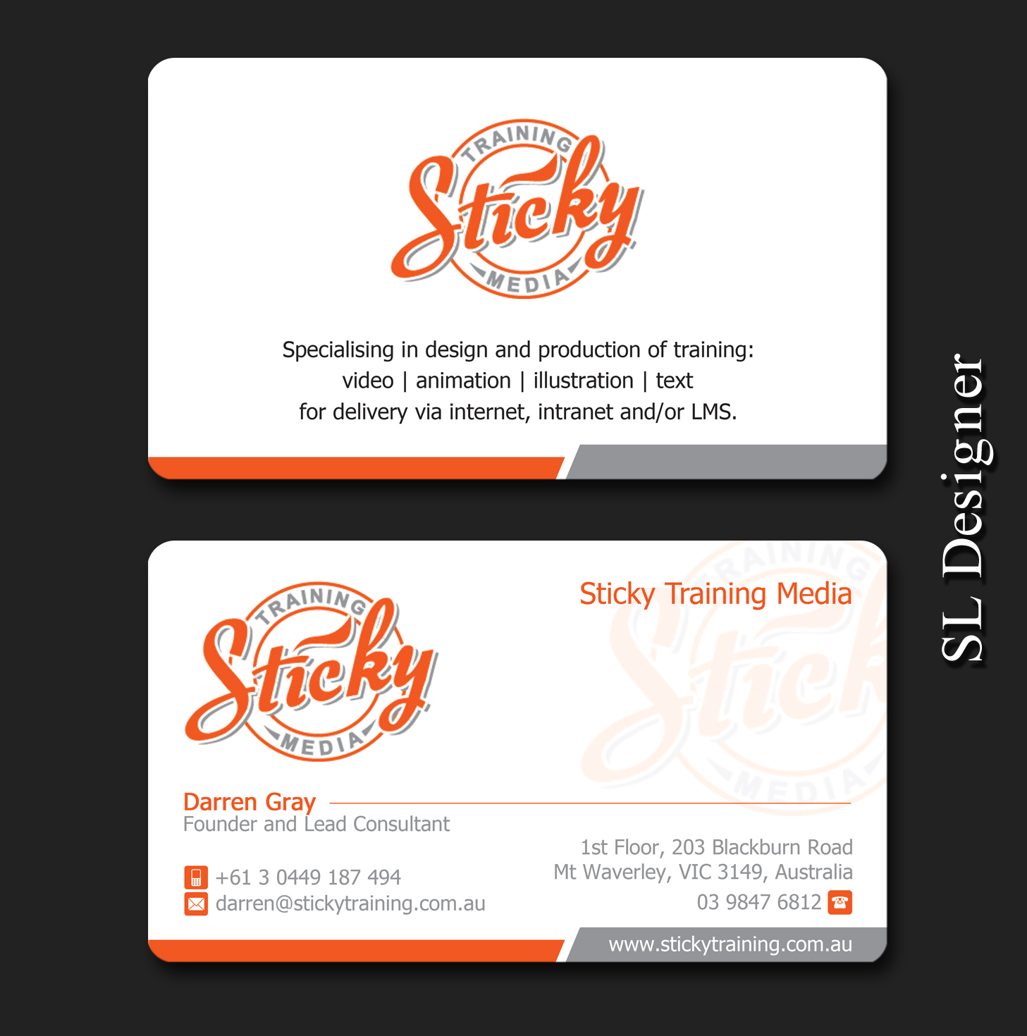 Business Card Design by SL Designer for this project | Design #11887412