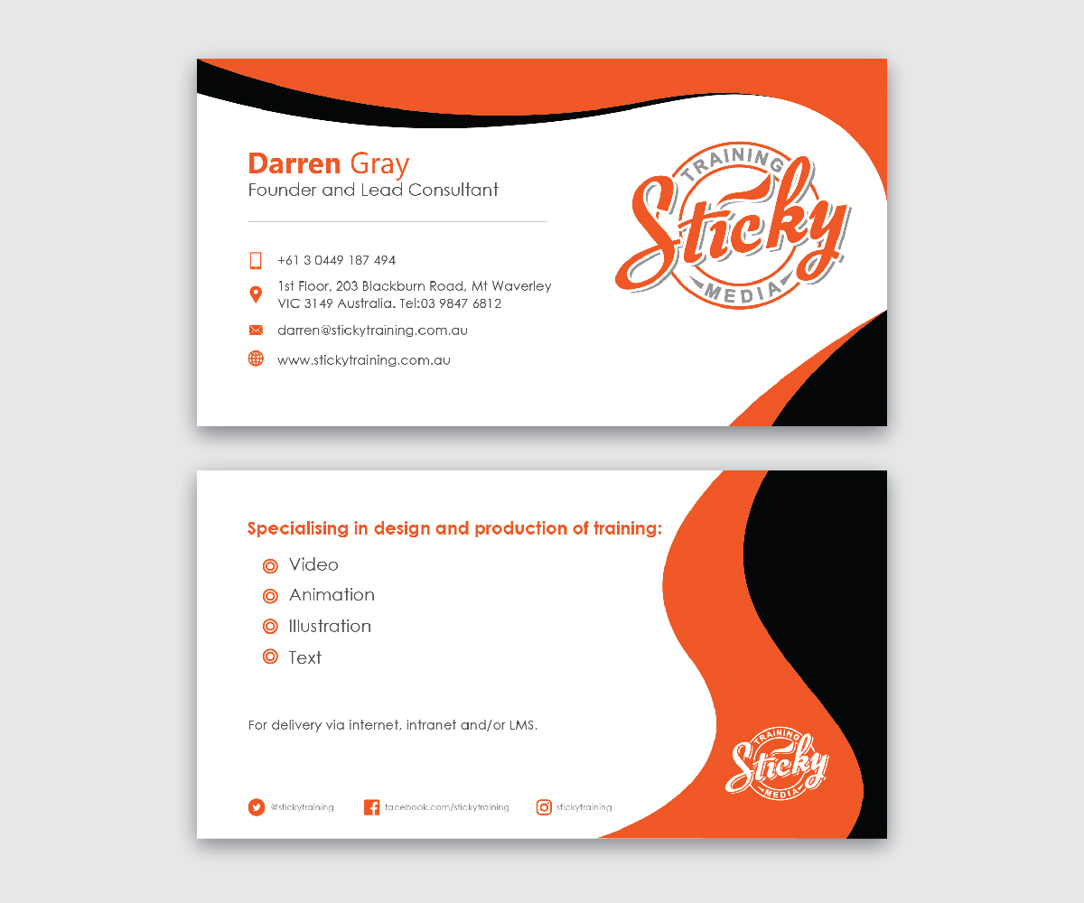 Business Card Design by Mohd00 for this project | Design #11960588