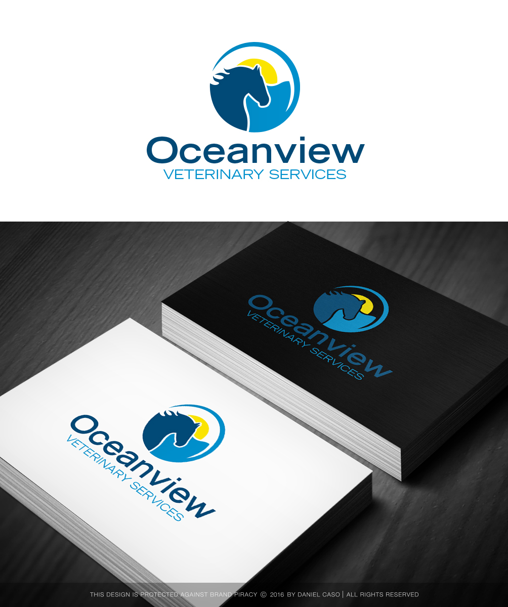 Logo-Design von Daniel Caso Design für Oceanview Veterinary Services Inc. | Design #11946848