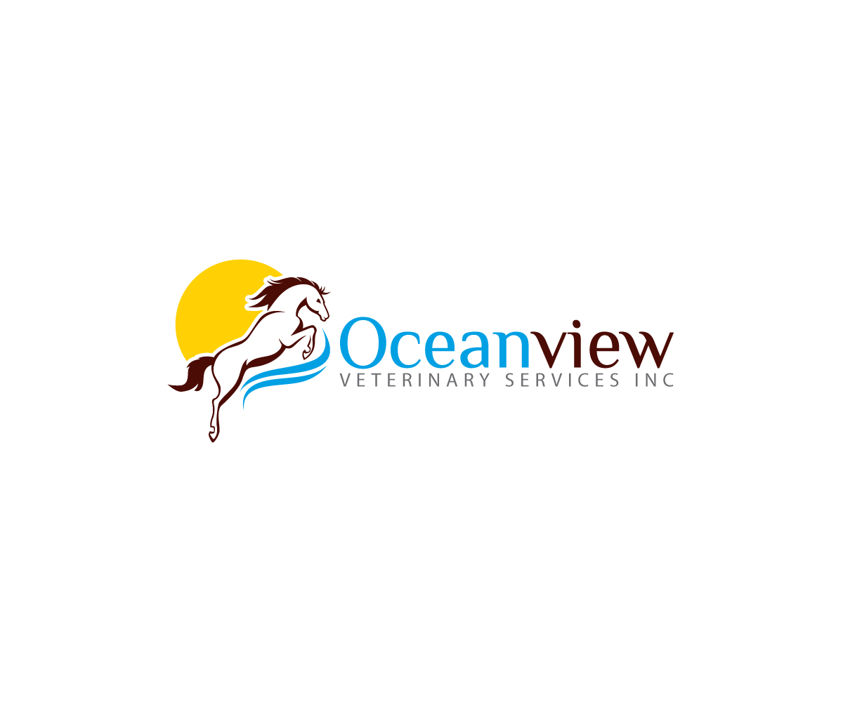 Logo-Design von Omee63 für Oceanview Veterinary Services Inc. | Design #11876014