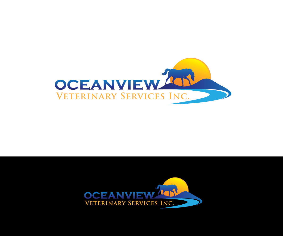 Logo-Design von thulet für Oceanview Veterinary Services Inc. | Design #11877699