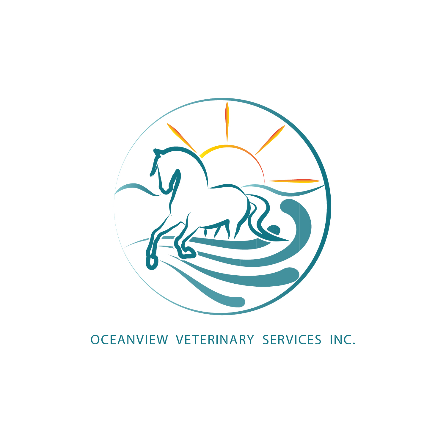 Logo Design by NerdWork for Oceanview Veterinary Services Inc. | Design #11880293