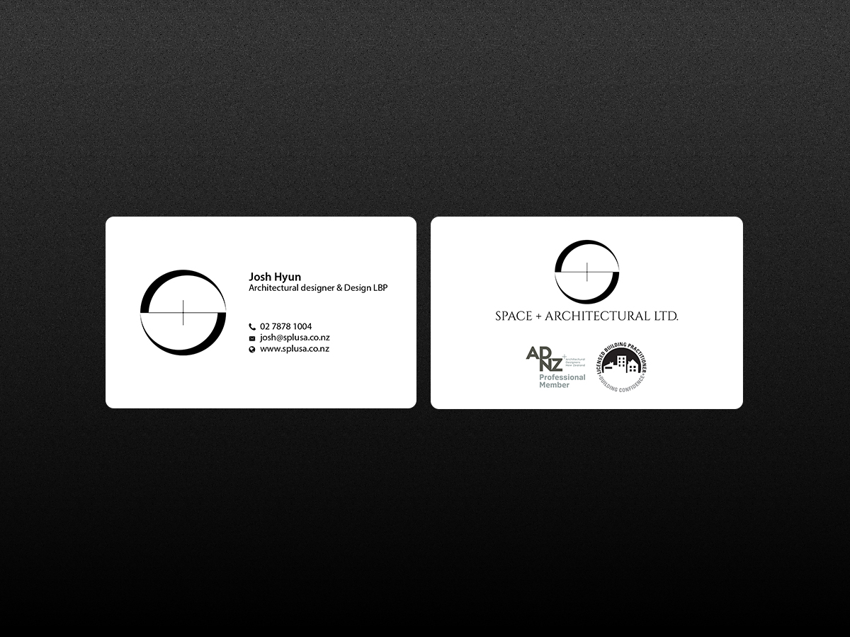 Business Card Design by Creations Box 2015 for space+architecture Ltd | Design #11909517