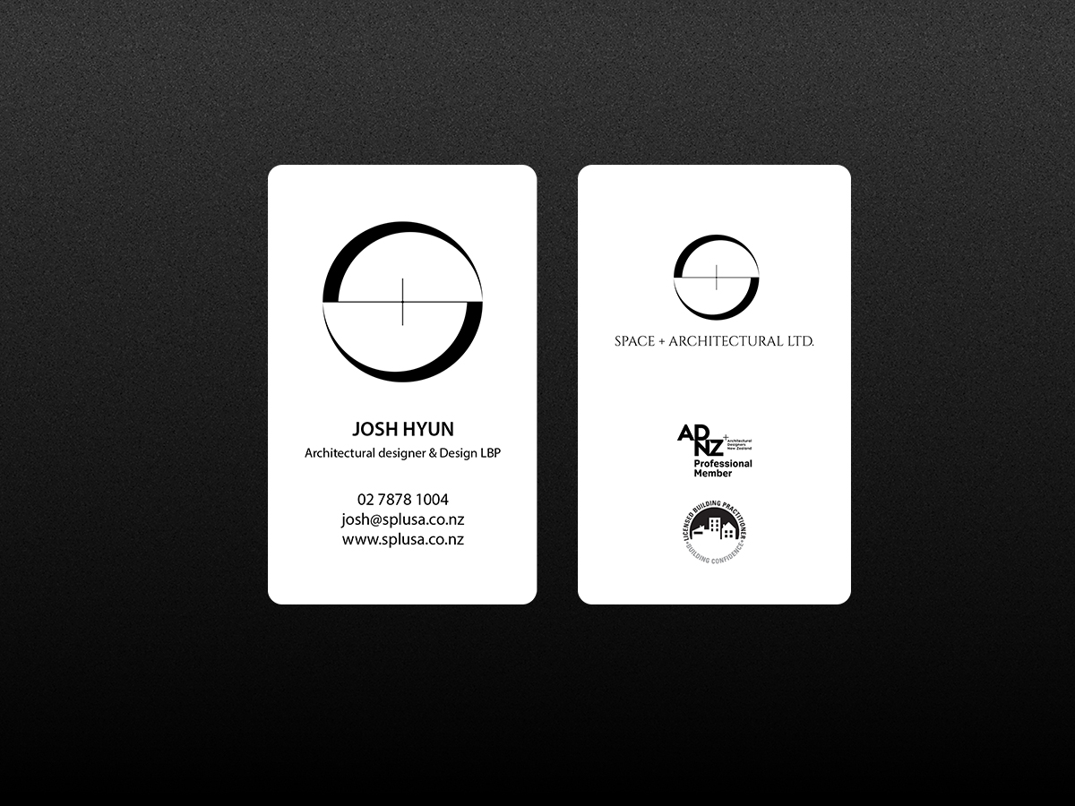 Business Card Design by Creations Box 2015 for space+architecture Ltd | Design #11920639