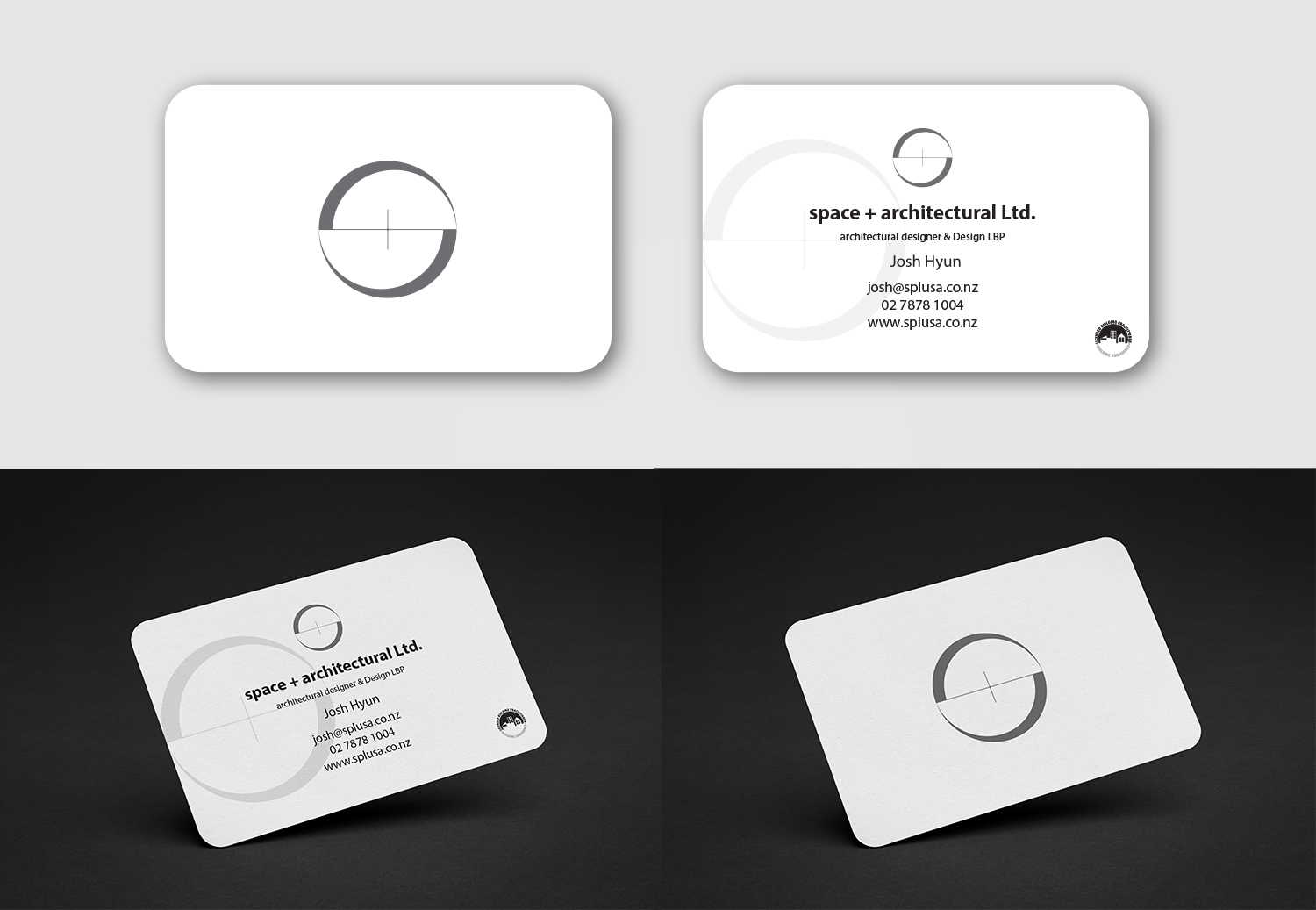 Business Card Design by Artglass for space+architecture Ltd | Design #11905851