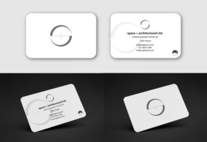 Business Card Design by Artglass for space+architecture Ltd | Design: #11905851