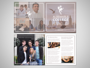 Private London College Prospectus | Broschüren-Design von Victor_pro