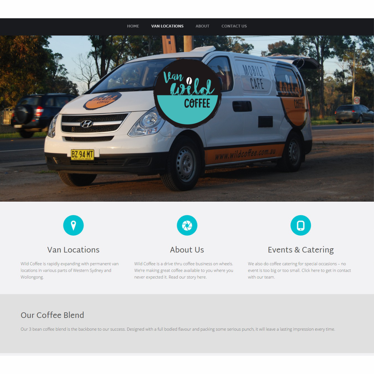 Graphic Design by Nehrufevers for Van Wild Coffee | Design #12325411