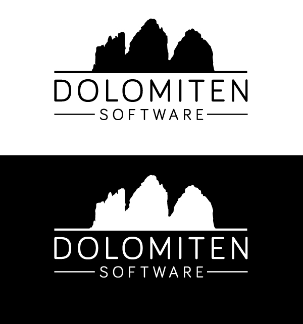 Logo Design by Alien Cookie for Dolomiten Software | Design: #11951533