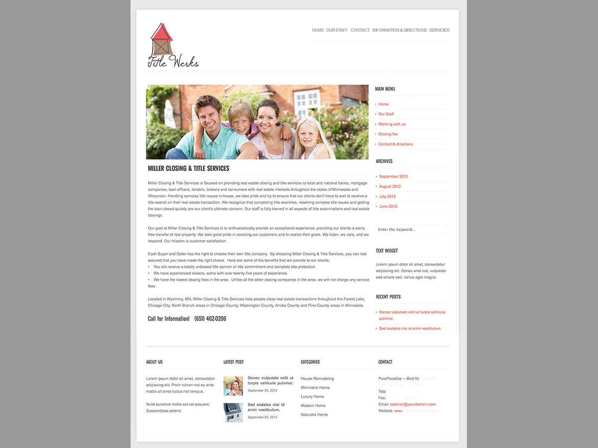 Web Design par njf pour ce projet | Design #2372405