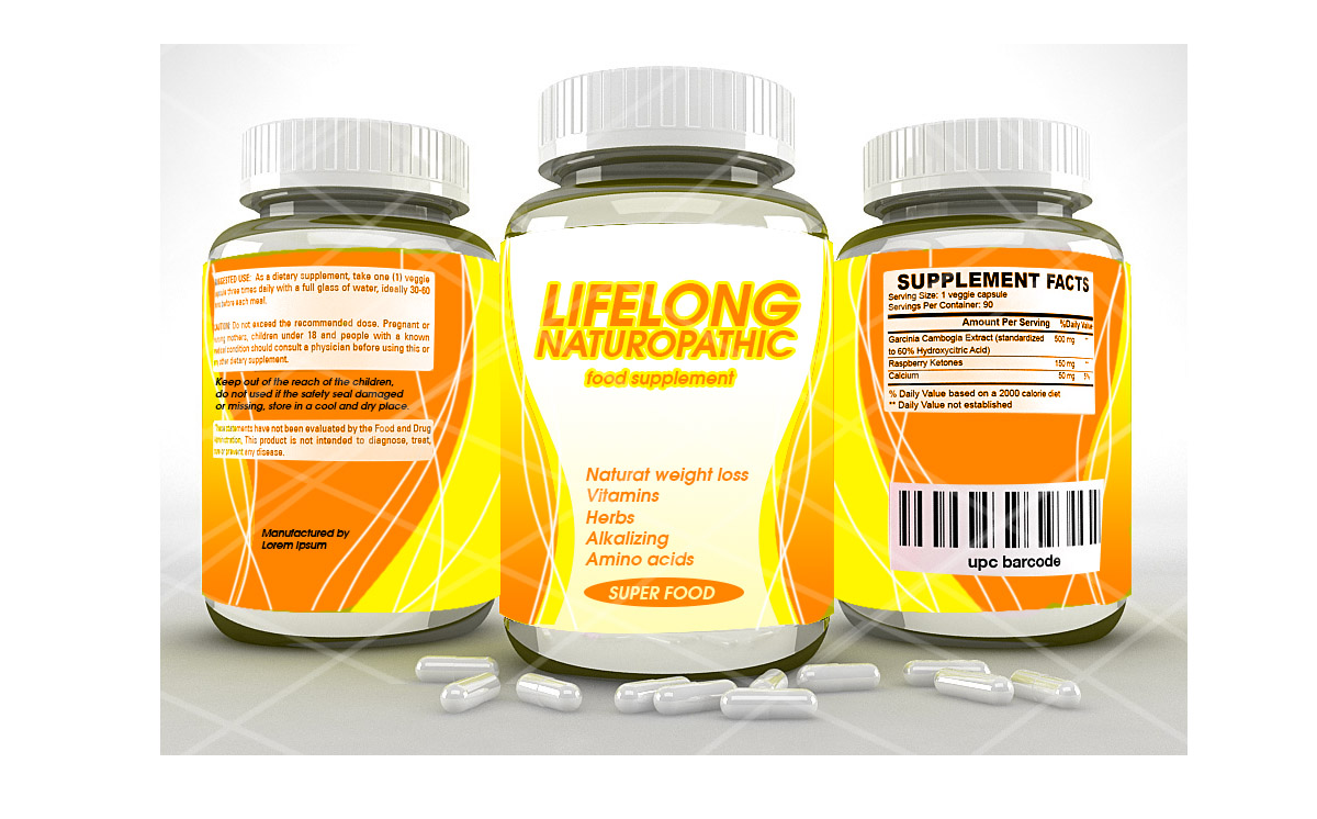 Etikett-Design von Vicez für LIFELONG NATUROPATHIC | Design #11926185