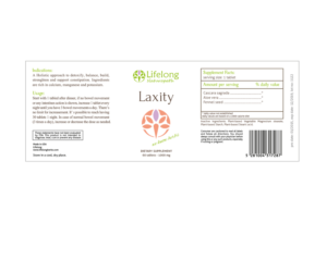 Label Design by aelv440 for LIFELONG NATUROPATHIC | Design: #12001419