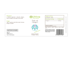 Etikett-Design von aelv440 für LIFELONG NATUROPATHIC | Design #12007977