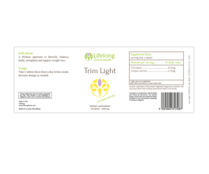 Label Design by aelv440 for LIFELONG NATUROPATHIC | Design: #12007978