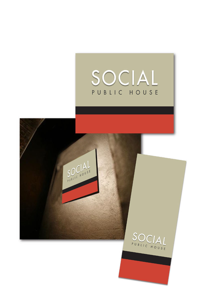 Logo Design by Halfull Media for Social Modern Pub | Design #498144