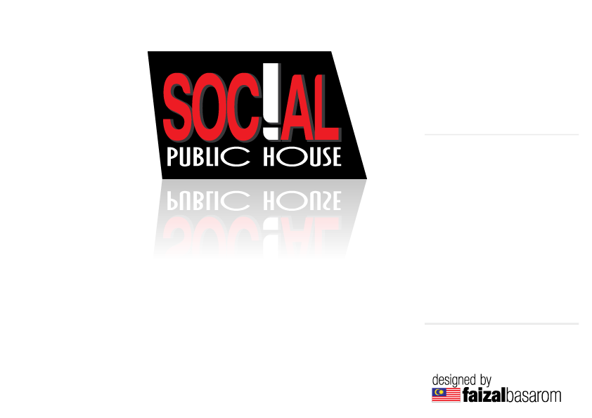 Design de Logo par Faizal Basarom pour Social Modern Pub | Design #504488