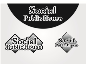 Design de Logo par Cytryna pour Social Modern Pub | Design : #504612