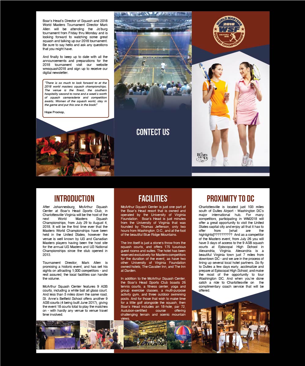 Flyer Design by joliau for UVA Athletics | Design #11883316