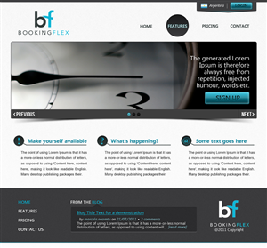 Web Design by Marcela Neamtu for this project | Design: #502707