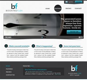 Web Design by Marcela Neamtu for this project | Design: #505868