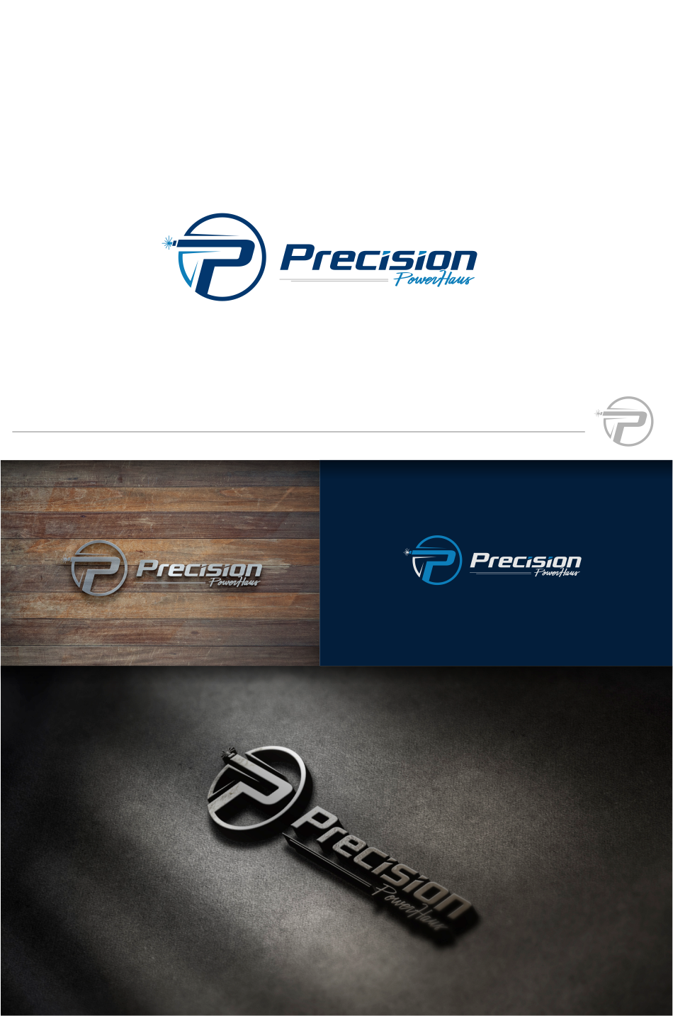 Logo Design by artswolf for Precision PowerHaus | Design #11971372