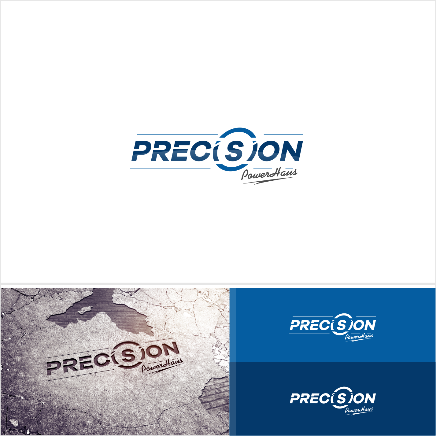 Logo Design by artswolf for Precision PowerHaus | Design #11971790
